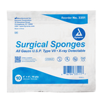 Dynarex X-Ray Detectable Surgical Gauze Sponge - Sterile, 4" x 4", 10ea/bx, 128bxs/cs (1280 Count)