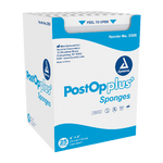 Dynarex Post Op Plus Sponge, 4" x 3" - 25ea/bx, 24bxs/cs (600 Count)