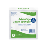 Dynarex Gauze Sponge - Sterile 2's, 4" x 4" 8 Ply, 50ea/bx, 12bxs/cs (600 Count)