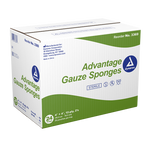 Dynarex Gauze Sponge - Sterile 2's, 4" x 4" 12 Ply, 25ea/bx, 24bxs/cs (600 Count)