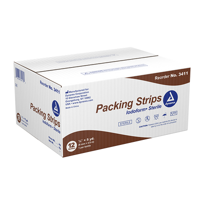 Dynarex Packing Strips Iodoform - Sterile, 12ea/cs (12 Count)