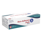 Dynarex Non-Adherent Pads - Sterile, 3" x 8", 50ea/bx, 12bxs/cs (600 Count)