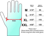 Dark Light Black Nitrile Gloves - Exam Grade, Powder Free (9 Mil), 1,000 Gloves - BOGO 20% OFF