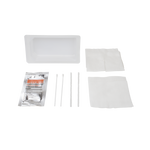 Dynarex Tracheostomy Care Kit - One Mini Compartment Tray (40 Count)