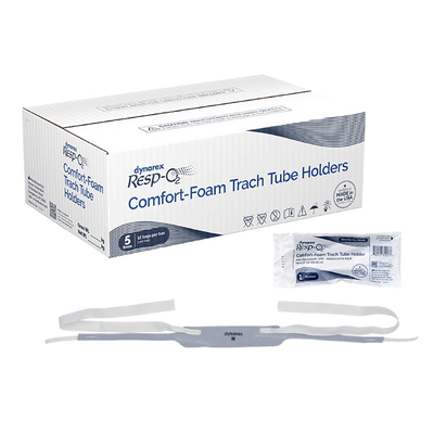 Dynarex Comfort-Foam Trach Tube Holder - Anti Disconnect, 1 Piece (60 Count)