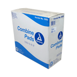 Dynarex Combine Pads 1/pouch - Sterile, 8" x 7.5", 12ea/bx, 20bxs/cs (240 Count)