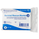 Dynarex Emergency Survival Rescue Blanket, 84" x 52" (120 Count)