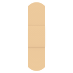 Dynarex Sheer Plastic Adhesive Bandages, Sterile - 100ea/bx, 24bxs/cs (2400 Count)