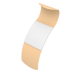 Dynarex Sheer Plastic Adhesive Bandages Sterile, 3/4" x 3" (5000 Count)