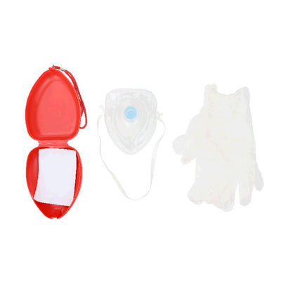 Dynarex CPR Rescue Mask Kit w/ One-Way Valve, Barrier Filter and Pai (25 Count)