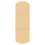 Dynarex Sheer Plastic Adhesive Bandages Sterile, 1" x 3" - 50ea/bx, 50bxs/cs (2500 Count)