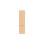 Dynarex Sheer Plastic Adhesive Bandages Sterile, 3/8" x 1.5" Junior (5000 Count)