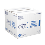 Dynarex Adhesive Flexible Fabric Bandages, Sterile - 100ea/bx, 24bxs/cs (2400 Count)