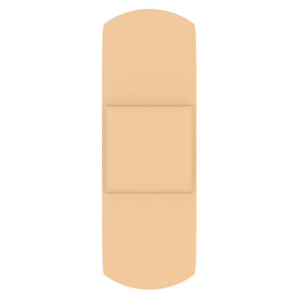 Dynarex Adhesive Flexible Fabric Bandages - Sterile, 1" x 3" - 16ea/bx, 100bxs/cs (1600 Count)