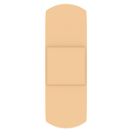 Dynarex Adhesive Flexible Fabric Bandages, Sterile - 100ea/bx, 24bxs/cs (2400 Count)