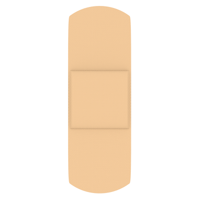 Dynarex Adhesive Flexible Fabric Bandages, Sterile - 100ea/bx, 24bxs/cs (2400 Count)