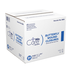 Dynarex Butterfly Wound Closure, Sterile - 100ea/bx, 24bxs/cs (2400 Count)