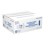 Dynarex Adhesive Fabric Bandages Fingertip, Sterile - 100ea/bx, 24bxs/cs (2400 Count)