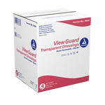 Dynarex View Guard Transparent Dressings - Sterile, 4" x 4 3/4" - 50ea/bx, 4bxs/cs (200 Count)