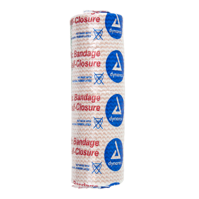 Dynarex Elastic Bandage w/ Self-Closure, 10ea/bx, 5bxs/cs (50 Count)