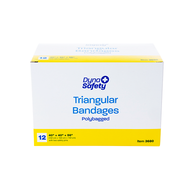 Dynarex Triangular Bandages (12 Count)