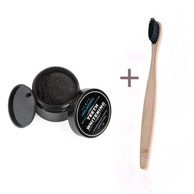 1 PCS Natural Activated Charcoal Teeth Whitener Powder