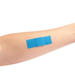 Dynarex Blue Metal Detectable Woven Bandage, 1" x 3" (3000 Count)