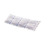 Dynarex Blue Metal Detectable Woven Bandage - Knuckle - 50ea/bx, 50bxs/cs (2500 Count)