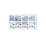 Dynarex Blue Metal Detectable Woven Bandage - Knuckle - 8ea/bx, 50bxs/cs (400 Count)