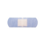 Dynarex Blue Metal Detectable Plastic Strip, 1" x 3" - 100ea/bx, 24bxs/cs (2400 Count)