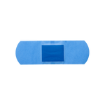 Dynarex Blue Metal Detectable Plastic Strip, 1" x 3" - 100ea/bx, 24bxs/cs (2400 Count)