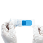 Dynarex Blue Metal Detectable Plastic Strip, 1" x 3" - 60ea/bx, 24bxs/cs (1440 Count)