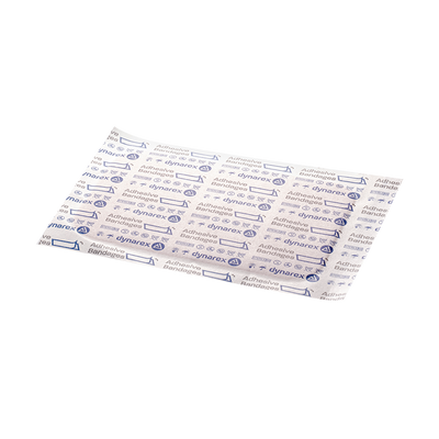 Dynarex Heavy Duty Woven Fabric Bandage - Large Patch, 2" x 3" - 25ea/bx, 36bxs/cs (900 Count)