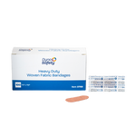 Dynarex Heavy Duty Woven Fabric Bandage, 5/8" x 1 1/2" - 100ea/bx, 12bxs/cs (1200 Count)