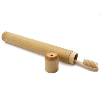 Genkent Bamboo Toothbrush Set with Charcoal
