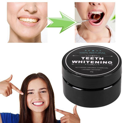 30g Premium Activated Bamboo Charcoal Teeth Whitening Powder