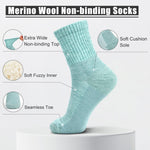 Merino Wool Winter Socks — Non-Binding, Cushioned