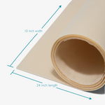 Advanced Medical-Grade Extra-Large 10" X 24" Silicone Sheet - Now includes Adhesive Tape for Longer Hold!
