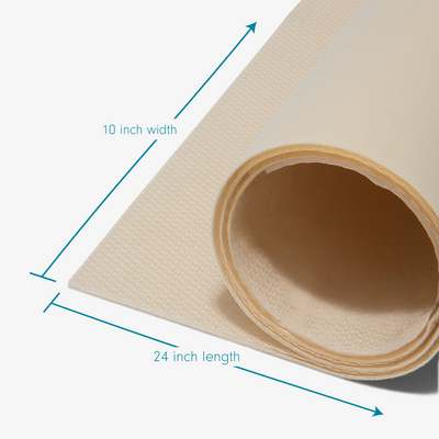 Advanced Medical-Grade Extra-Large 10" X 24" Silicone Sheet - Now includes Adhesive Tape for Longer Hold!