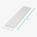 Advanced Medical-Grade Silicone 1" x 6" Strips - Now includes Adhesive Tape for Longer Hold!