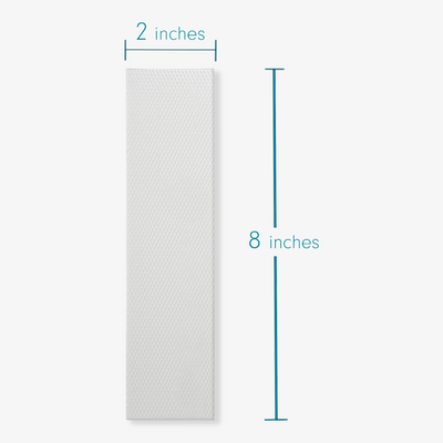 Advanced Medical-Grade 2" X 8" Strip - Now includes Adhesive Tape for Longer Hold!