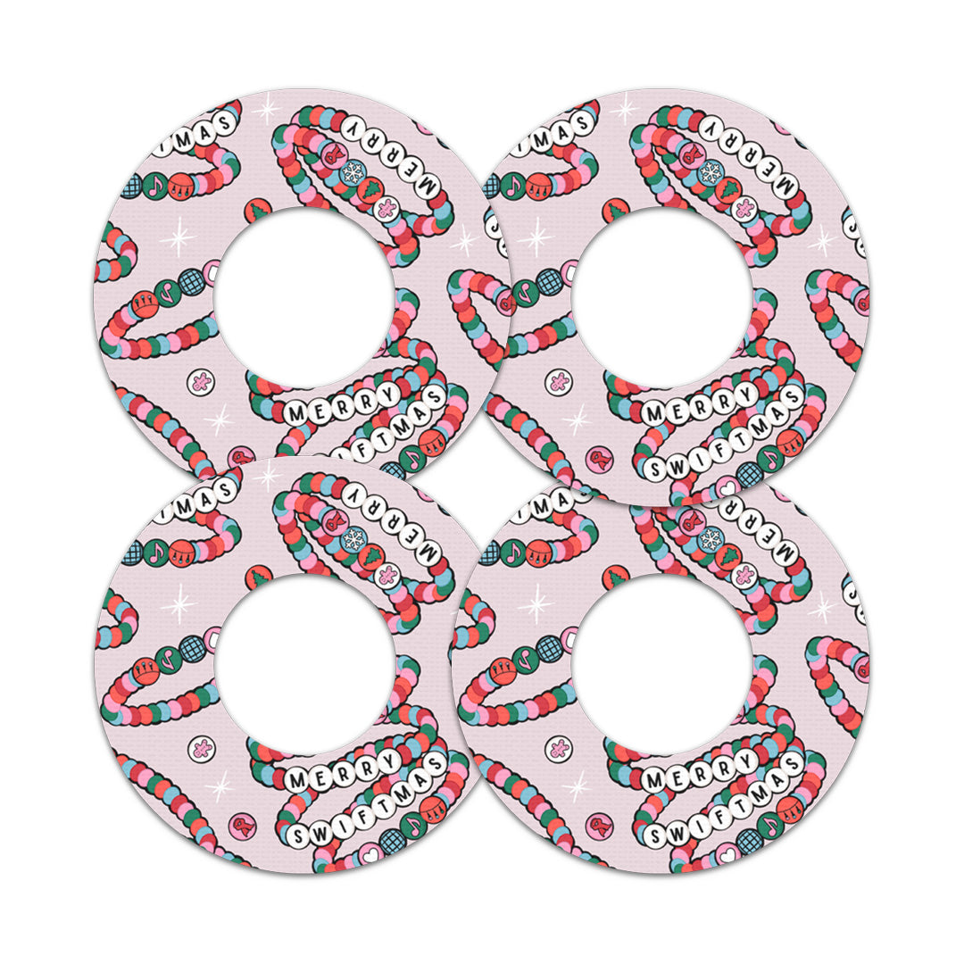 Merry Swiftmas Freestyle Libre 2 Patch Tape - Pump Peelz