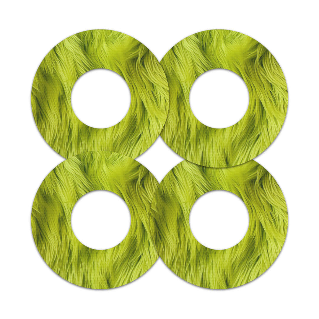 Green Fur Freestyle Libre 2 Patch Tape - Pump Peelz