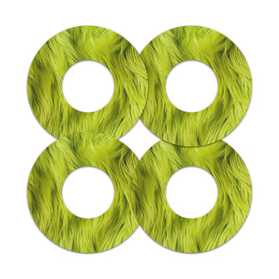 Green Fur Freestyle Libre 2 Patch Tape - Pump Peelz