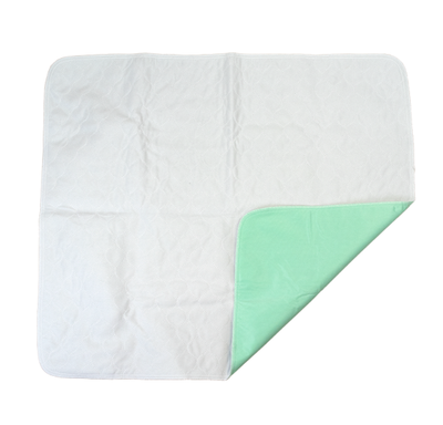Dynarex Reusable Underpads - Green, 34" x 36", 3ea/bx, 8bxs/case (24 Count)