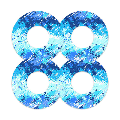 Beta Blue Freestyle Libre 2 Patch Tape - Pump Peelz