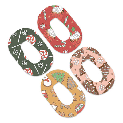 Christmas Treats Variety Dexcom G6 Patch Tape - Pump Peelz