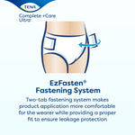 TENA Complete +Care Ultra Briefs with CurvDefence — X-Large / Case of 80