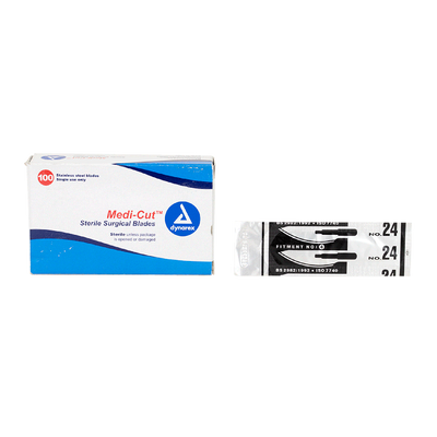 Dynarex Medi-Cut Sterile Blades, 100ea/bx (100 Count)