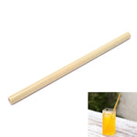 1Pcs Organic Bamboo Drinking Straw